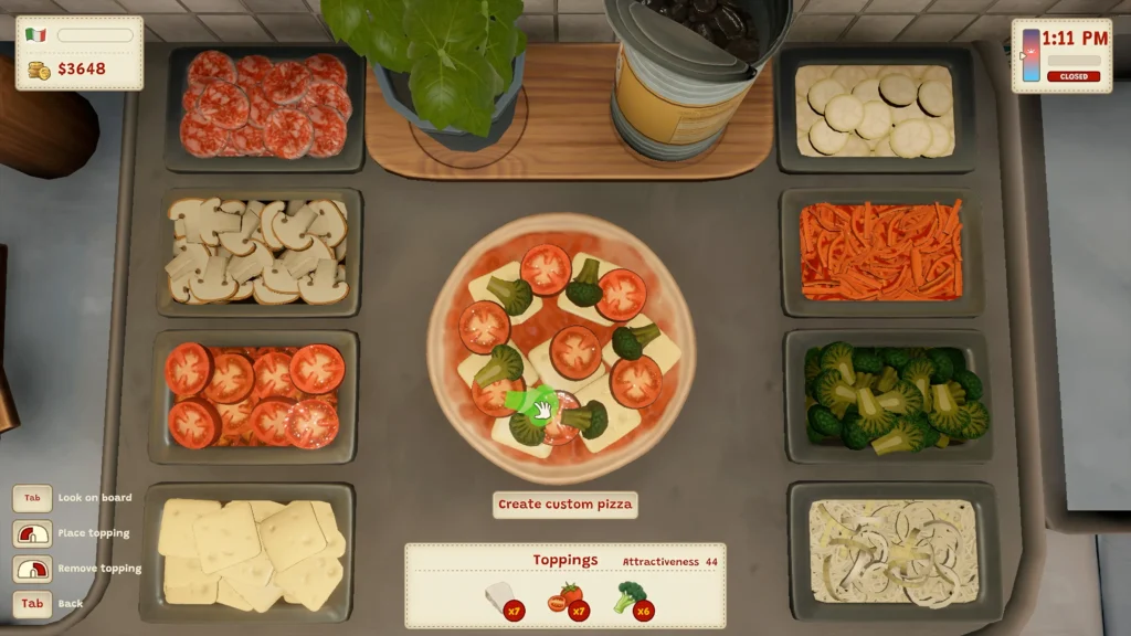 Pizza Slice: pizzería cozy que quiere más 9 Captura de pantalla de Pizza Slice