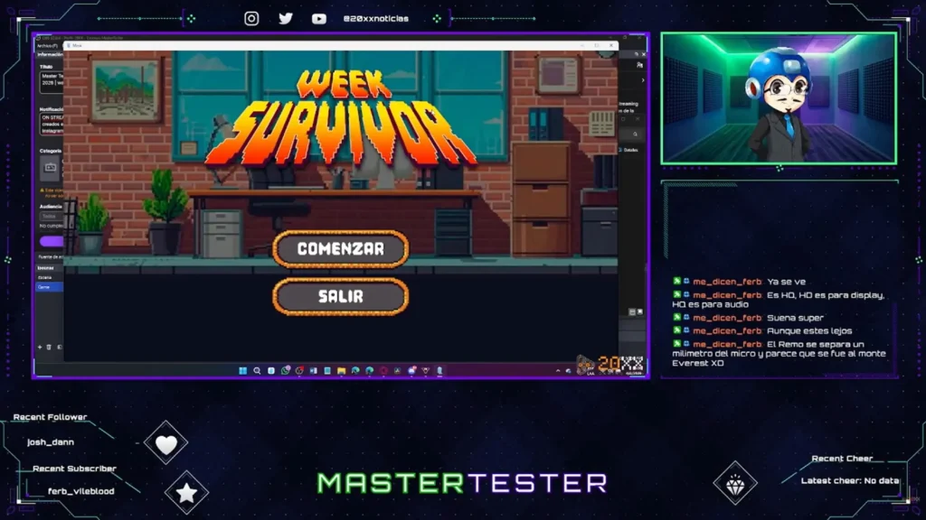 Captura de pantalla de juegos desarrollados en la Global Game Jam