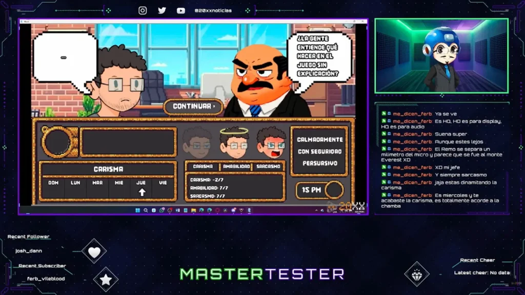 Captura de pantalla de juegos desarrollados en la Global Game Jam