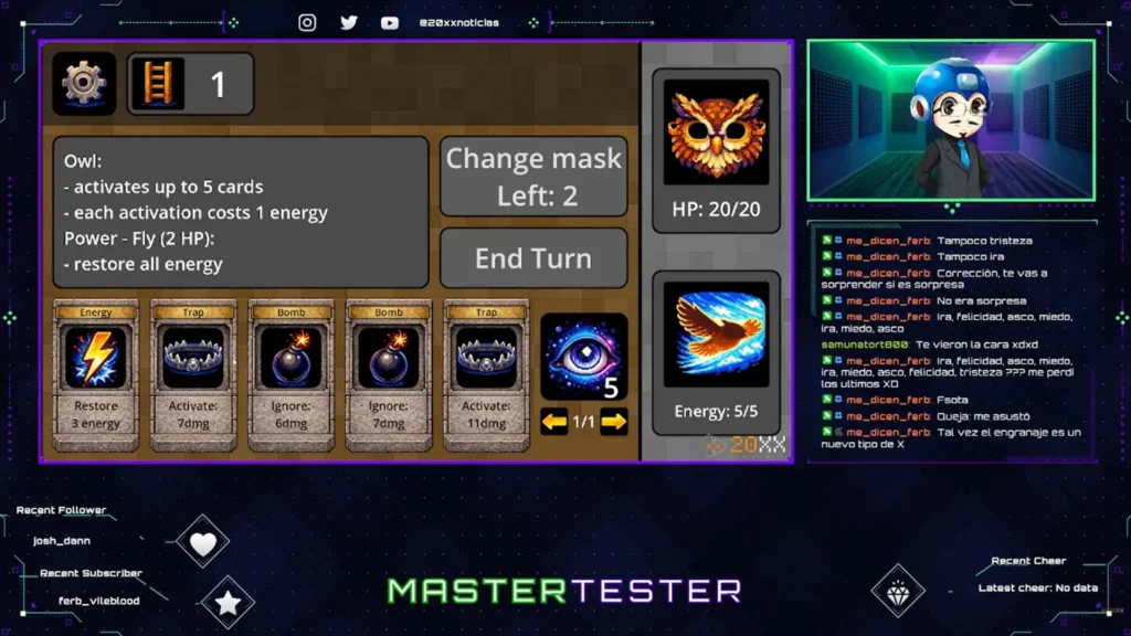 Captura de pantalla de juegos desarrollados en la Global Game Jam