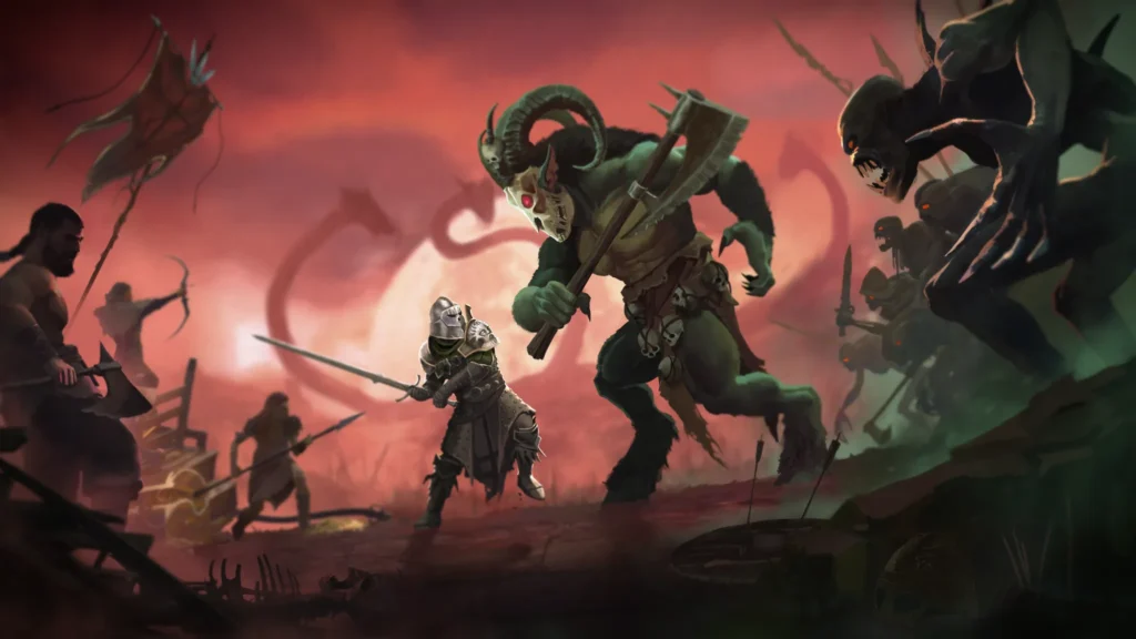 Crown of Greed: estrategia con héroes caprichosos ya en Steam 6 CoG BattleArt 11zon