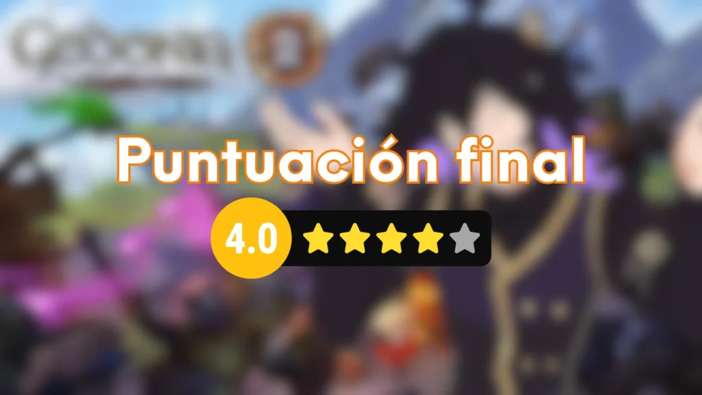 puntuacion gedonia 11zon