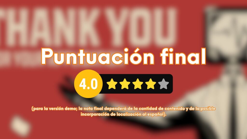 puntuacion thankyou