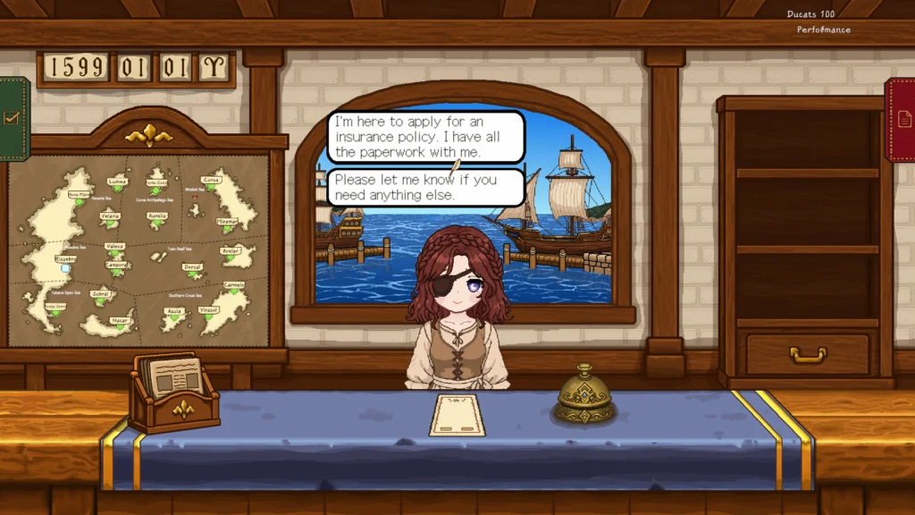 BLUE SIGN: simulador de seguros marítimos gratis en Steam 7 01 contractor dialogue