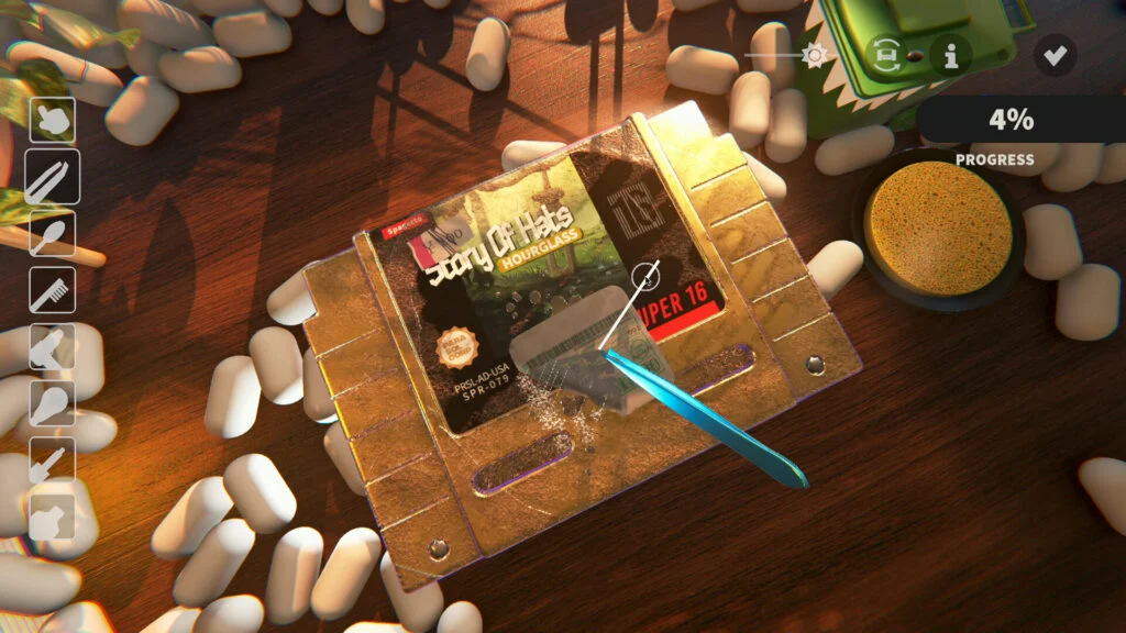 Cozy Game Restoration: simulador de restauración de cartuchos llega el 24/09 5 cozygamerestoration1