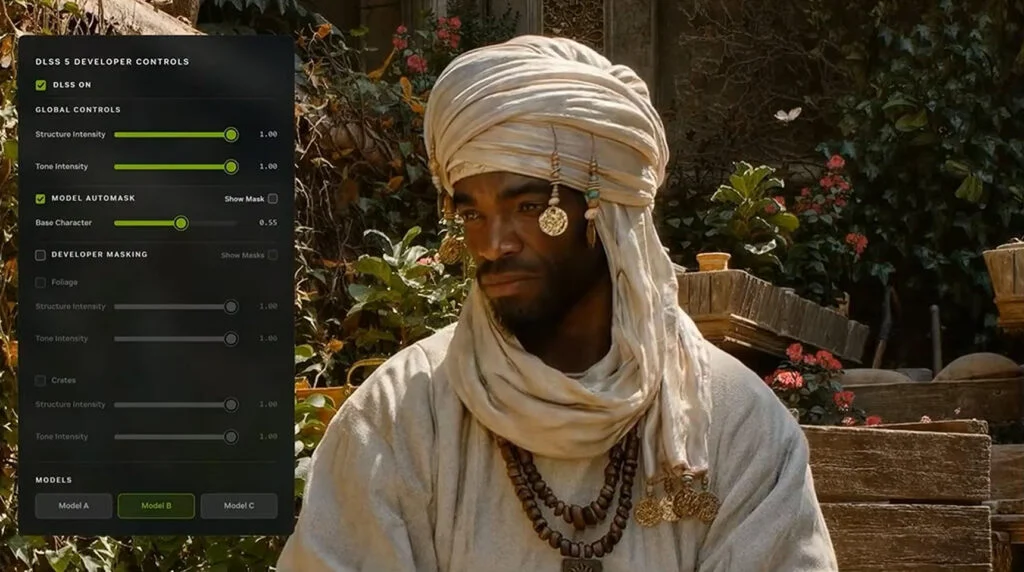 DLSS 5: NVIDIA detalla control por objeto y tres modelos IA 5 nvidia20262