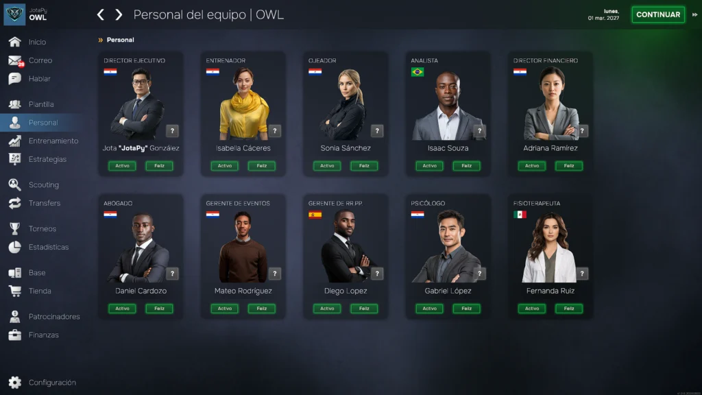 Reseña de Esports Manager 26: competencia técnica y curva de dificultad abrupta 17 Captura de pantalla 2026 08 13 102821