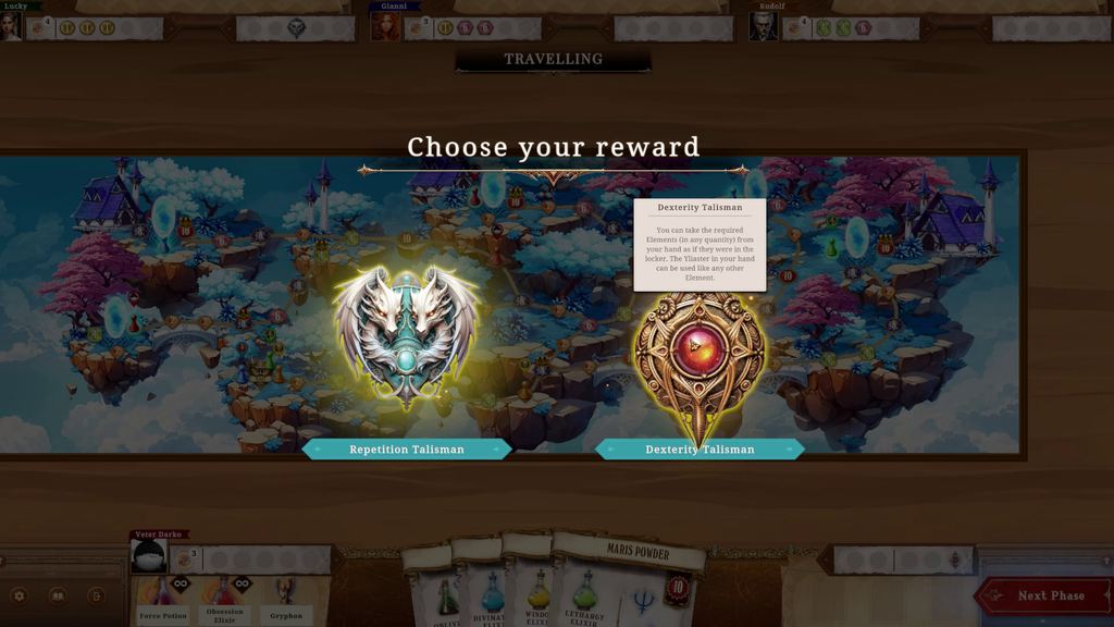 27 choose island reward