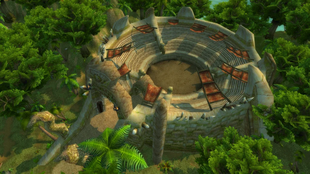 Gurubashi Arena from above