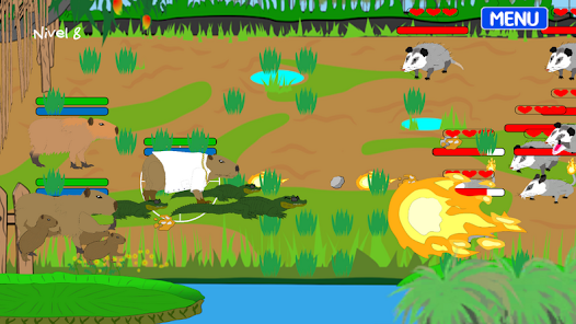 Capibara vs Zarigüeya: nueva IP paraguaya para mobile 8 capyvszari1