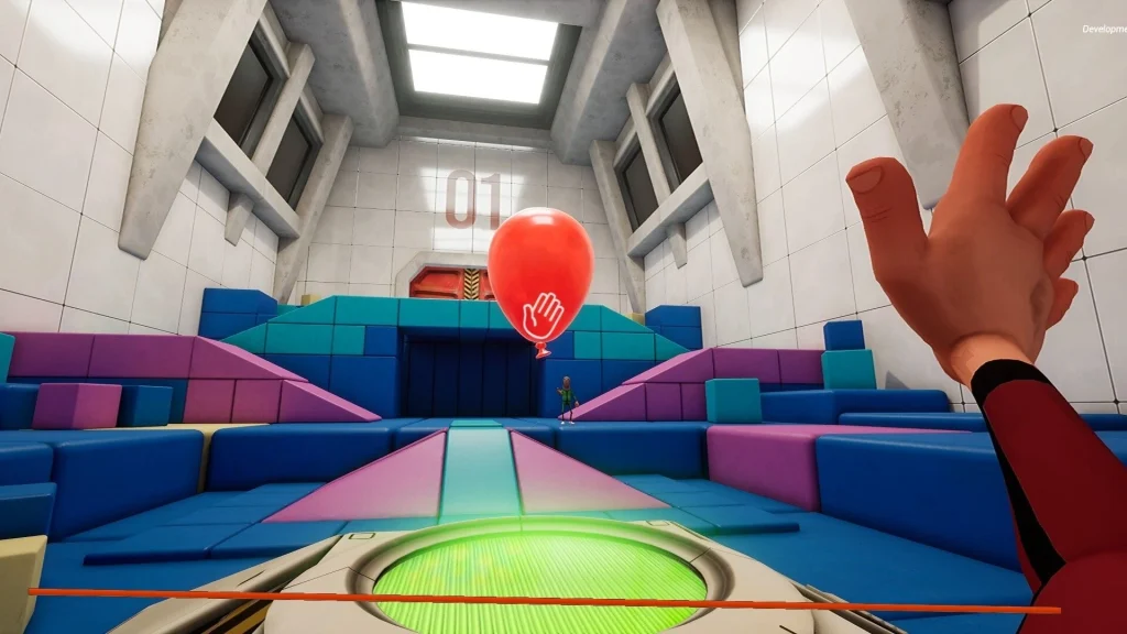 keep it up balloon slapping arena